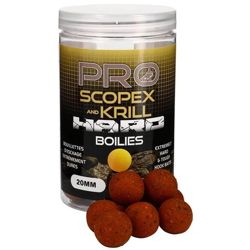 Hard Boilies Starbaits Probiotic Scopex Krill 20 mm