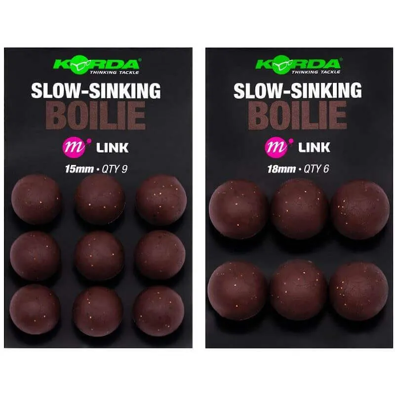 Bouillette Slow Sinking Korda Link 15 mm