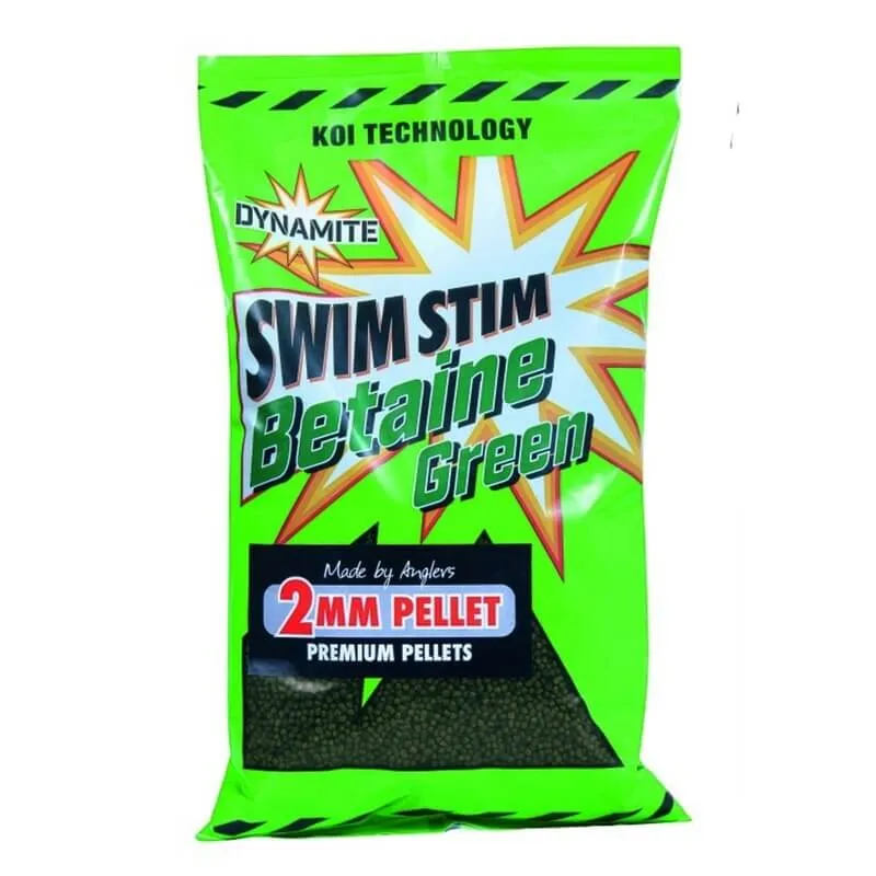 Pellets Dynamite Baits Swim Stim Betaine Green 8 mm