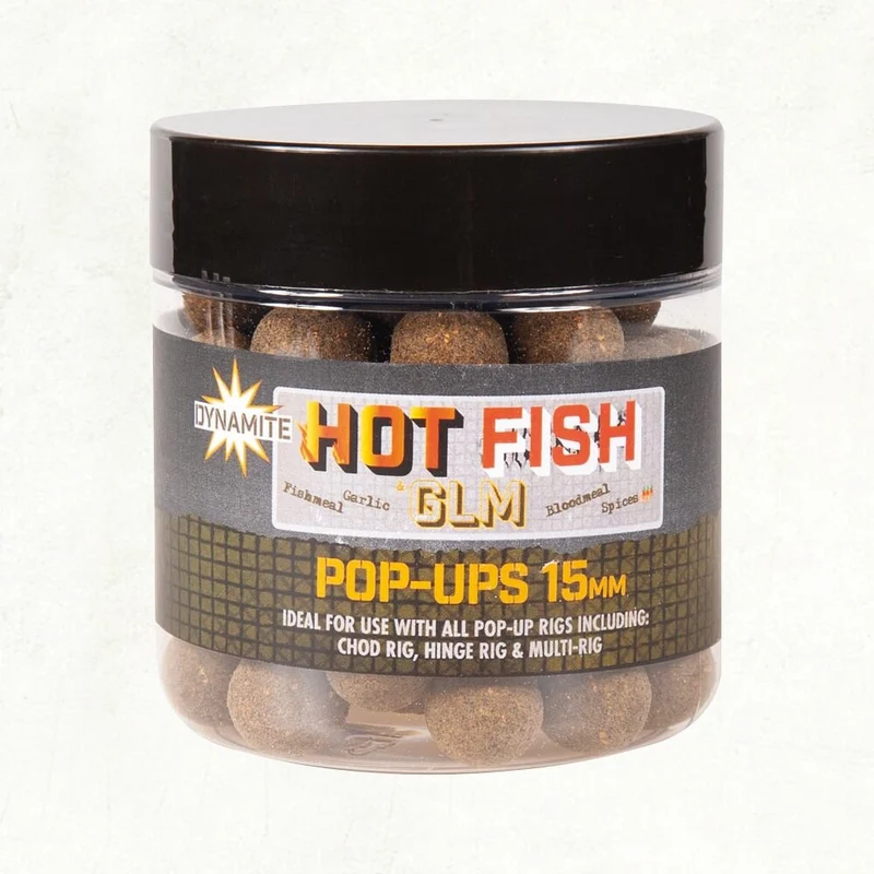 Pop Ups Dynamite Baits Big Fish Hot Poisson GLM 15 mm