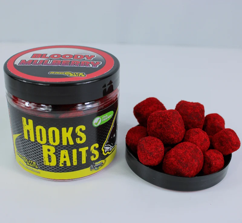 Hook Pellets poudre Pro Elite Baits Bloody Mulberry 14-20mm