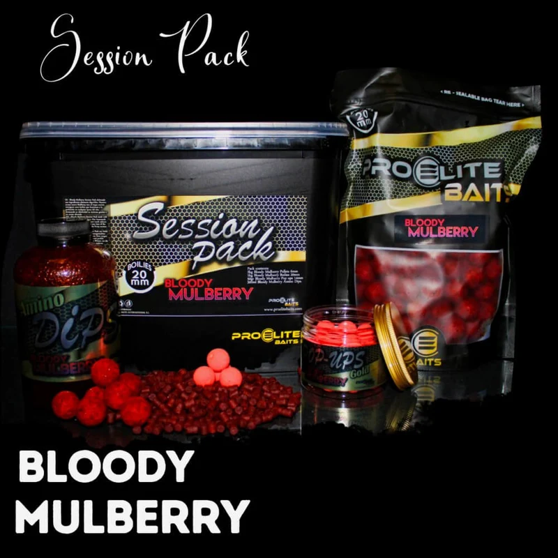 Session Emballage Pro Elite Baits Gold Bloody Mulberry