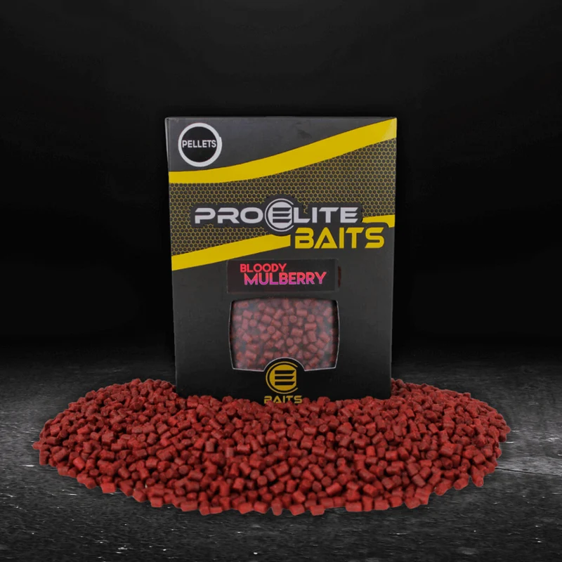 Pellets Pro Elite Baits Gold Bloody Mulberry 6mm