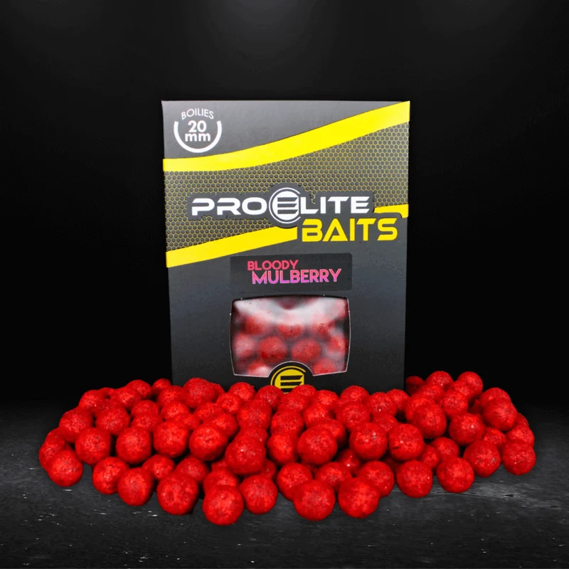 Bouillette Pro Elite Baits Gold Bloody Mulberry 20 mm