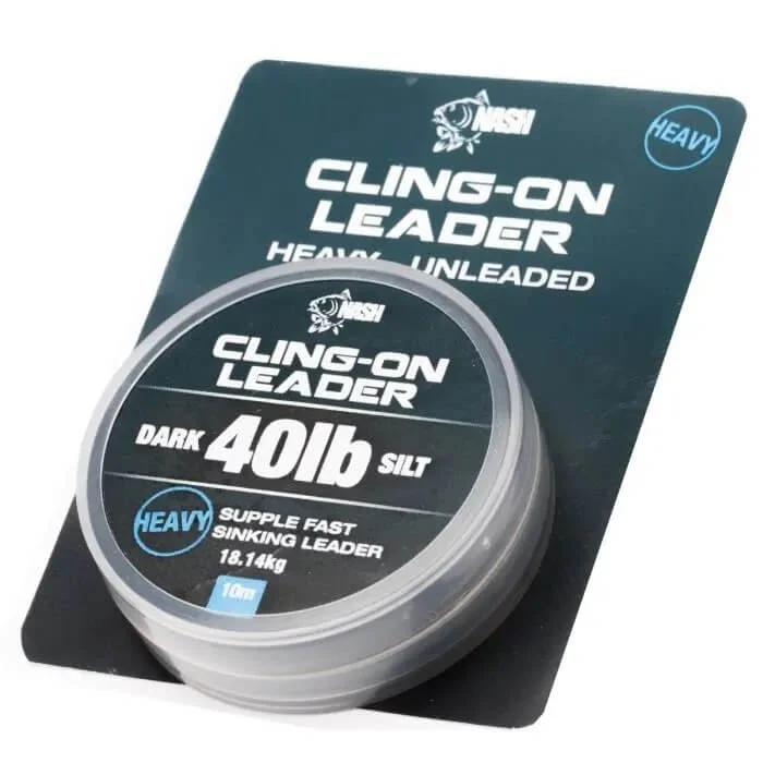 Leader Cling-On Nash Noir 40 Ib 10 m
