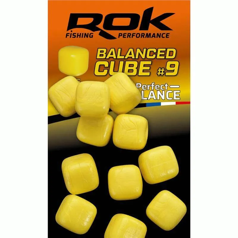 Cube équilibré Rok Fishing Jaune 9
