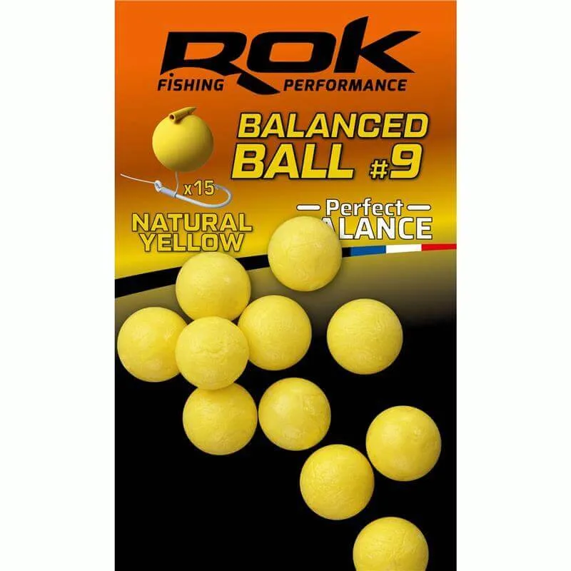 Balanced Ball Rok Fishing Jaune 9