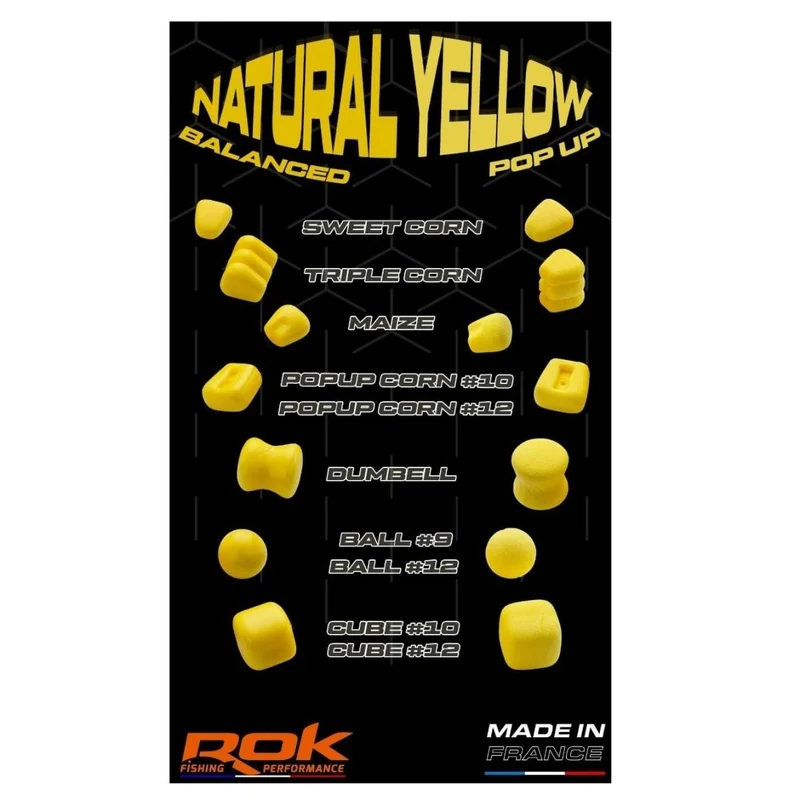 Dumbells Rok Fishing Balanced Jaune