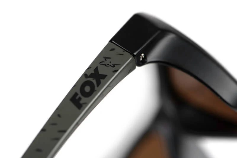 Lunettes Polarisantes Fox Wraps noir/vert