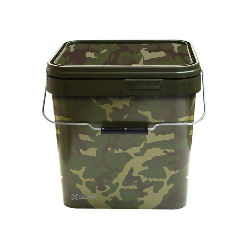 Seau Sonik Square Camo 10 Litres