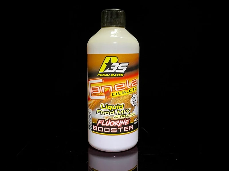 Trempage Booster Fluorine Peralbaits Cannelle 500 ml