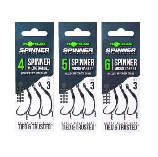 Hameçons montés Korda Spinner
