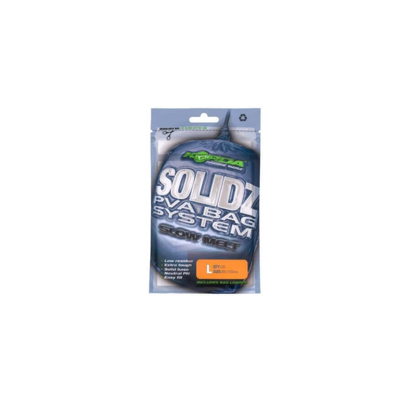 Sacs PVA lents Korda L– 85 x 110 mm