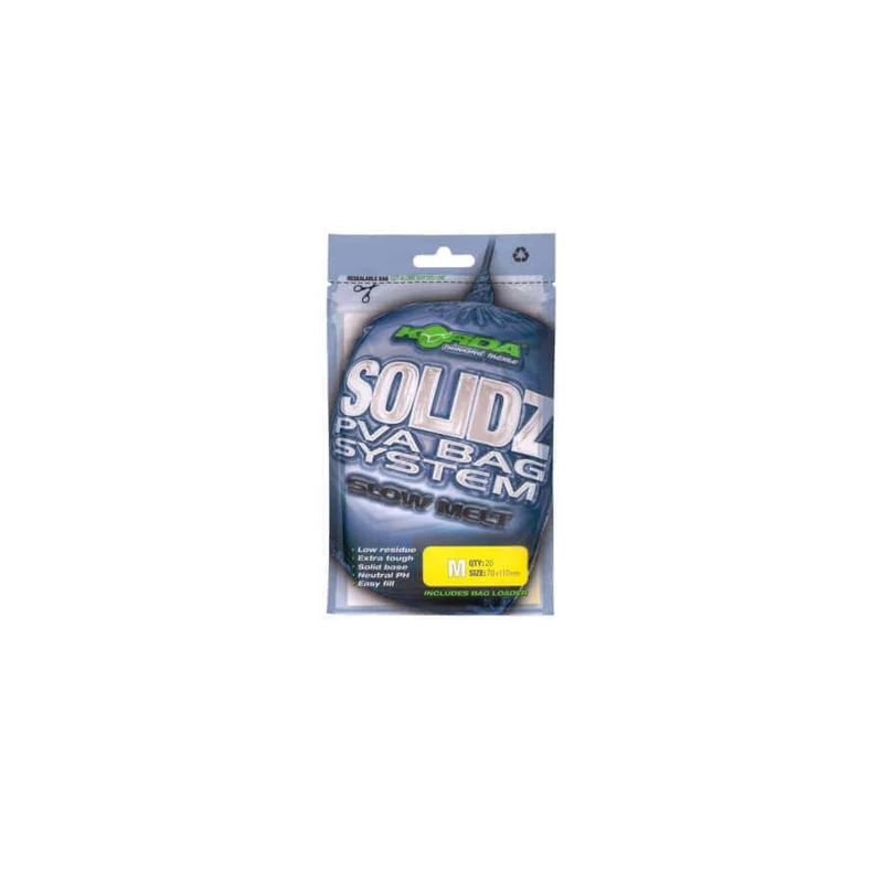 Sacs PVA lents Korda M – 70 x 110 mm
