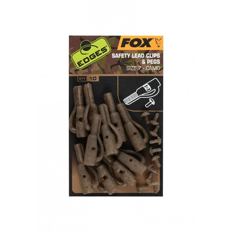 Sécurité Lead Clip avec butée Fox Camouflage 7