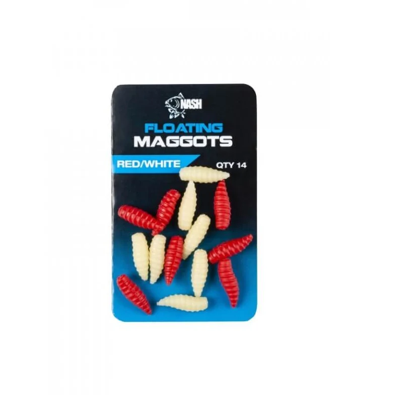 Asticot Floating Nash Rojo-Blanco