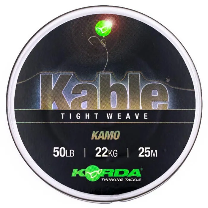 Leadcore Korda Kable Camo 50 lb / 7 m