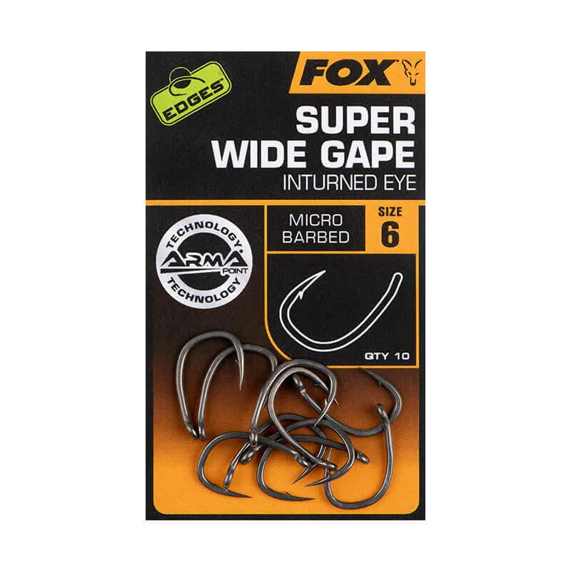 Hameçons Fox Super Wide Gape