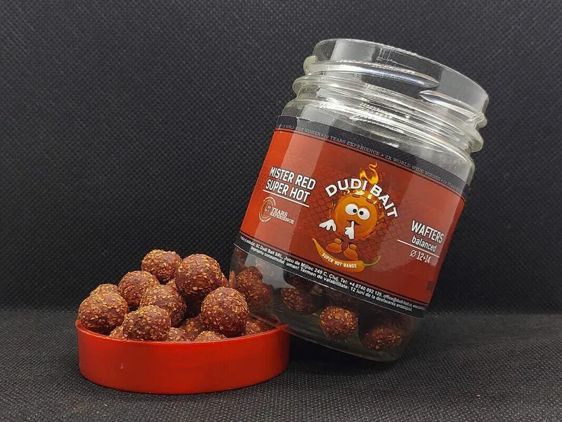Wafters Dudi Bait Mister Super Red Hot 18+20 mm