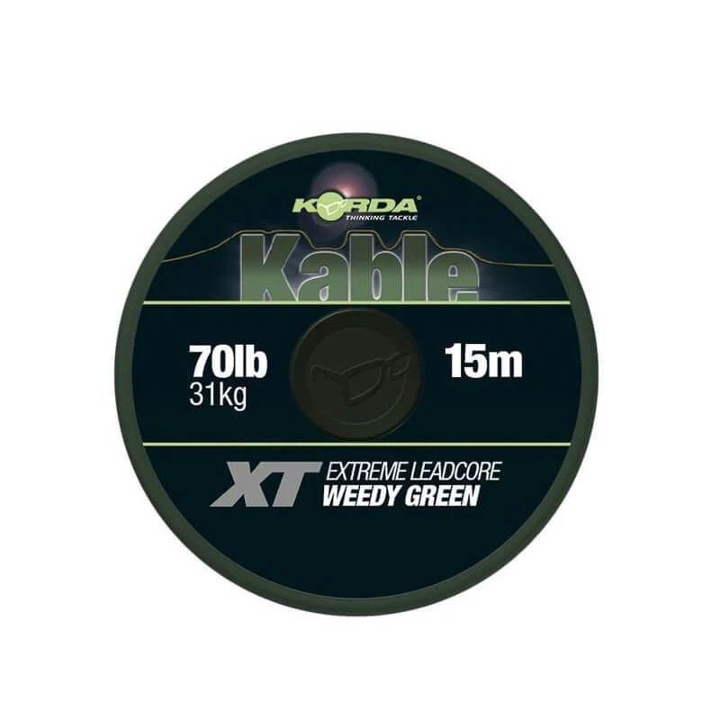 Leadcore Korda Kable Green 70 lb / 15 m