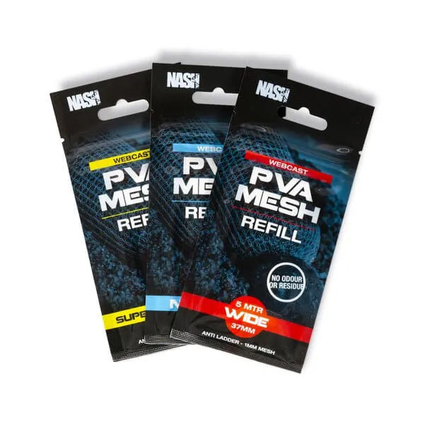 Recharge de filet 23 mm PVA Nash Narrow