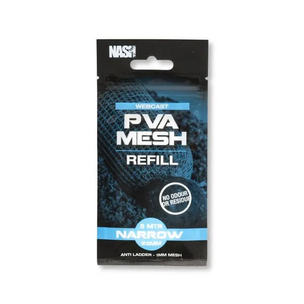 Recharge de filet 23 mm PVA Nash Narrow