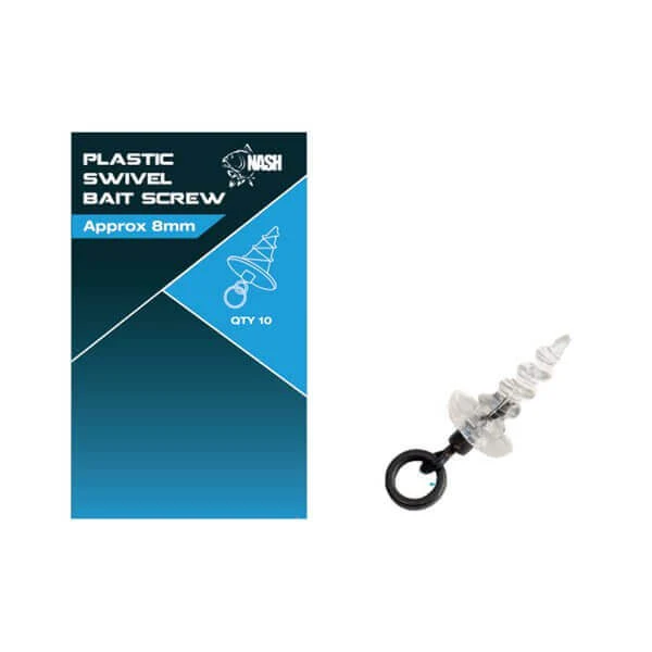 Bait Screw avec anneau Nash 8 mm