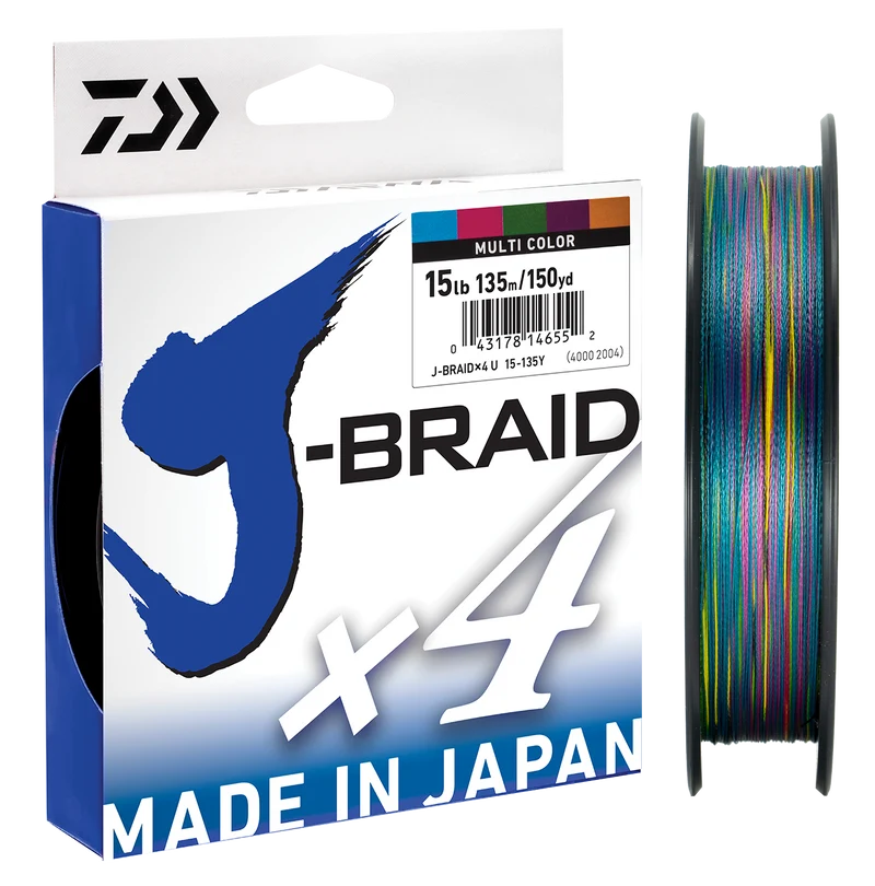 J-Braid 4 - Multi-Colour Line