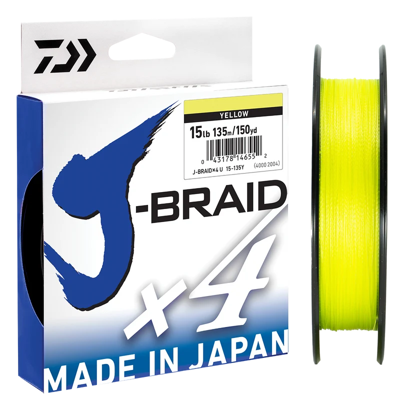 J-Braid 4 - Yellow Line