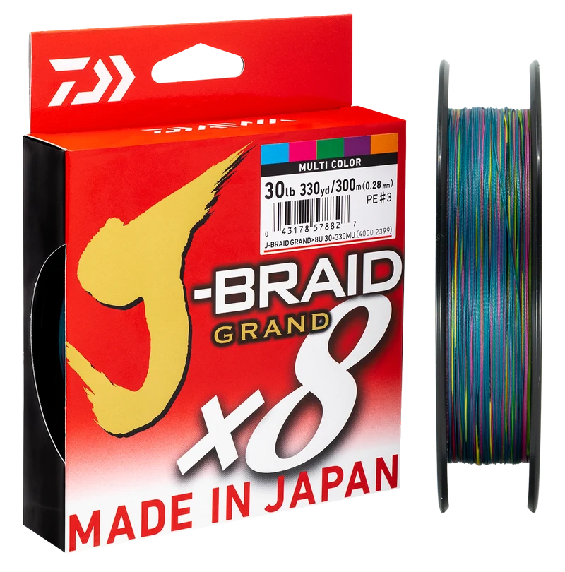 J-Braid 8 Grand - Multi-Colour Line