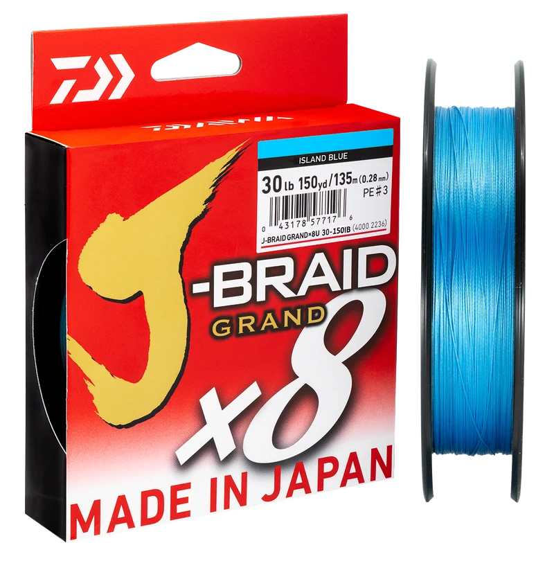 J-Braid 8 Grand - Island Blue Line