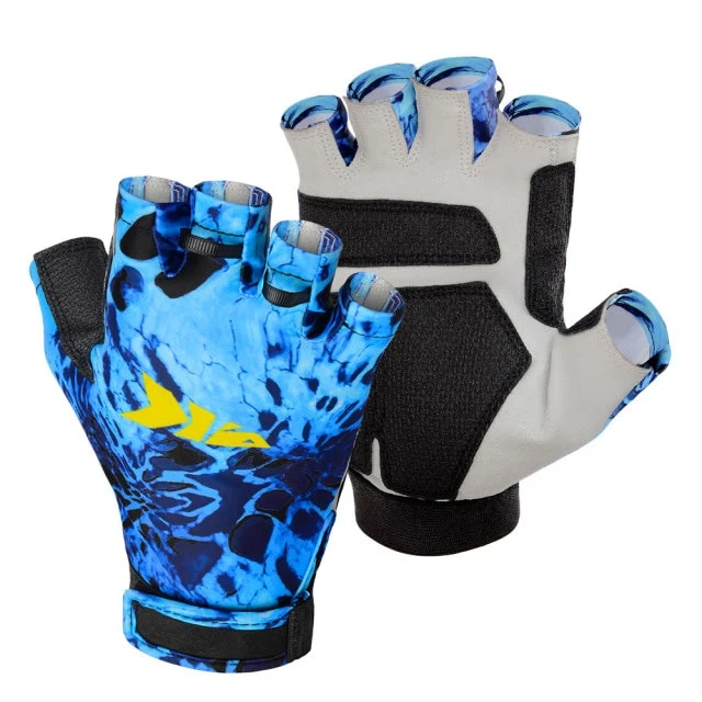 KastKing Fishing Gloves SPF 50 Sun Men Hands Protection Gloves Breathable Outdoor Sportswear Gloves Carp Fishing Apparel Pesca