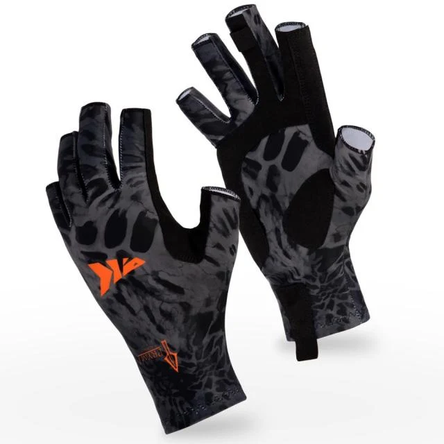 KastKing Fishing Gloves SPF 50 Sun Men Hands Protection Gloves Breathable Outdoor Sportswear Gloves Carp Fishing Apparel Pesca