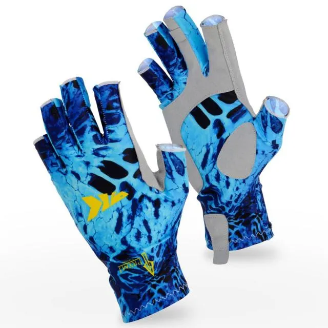 KastKing Fishing Gloves SPF 50 Sun Men Hands Protection Gloves Breathable Outdoor Sportswear Gloves Carp Fishing Apparel Pesca