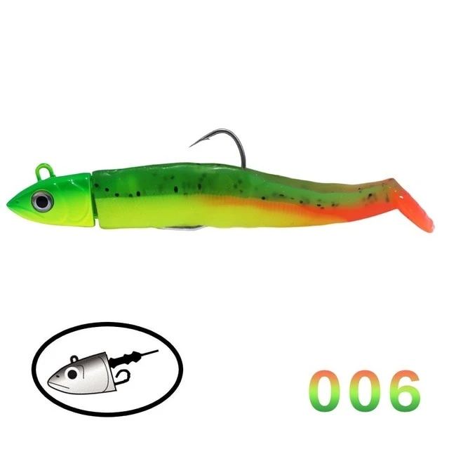 Hunthouse black minnow 25g 40g 60g 120g fishing lure soft pike lure leurre souple shad peche iscas artificiais silicone lure