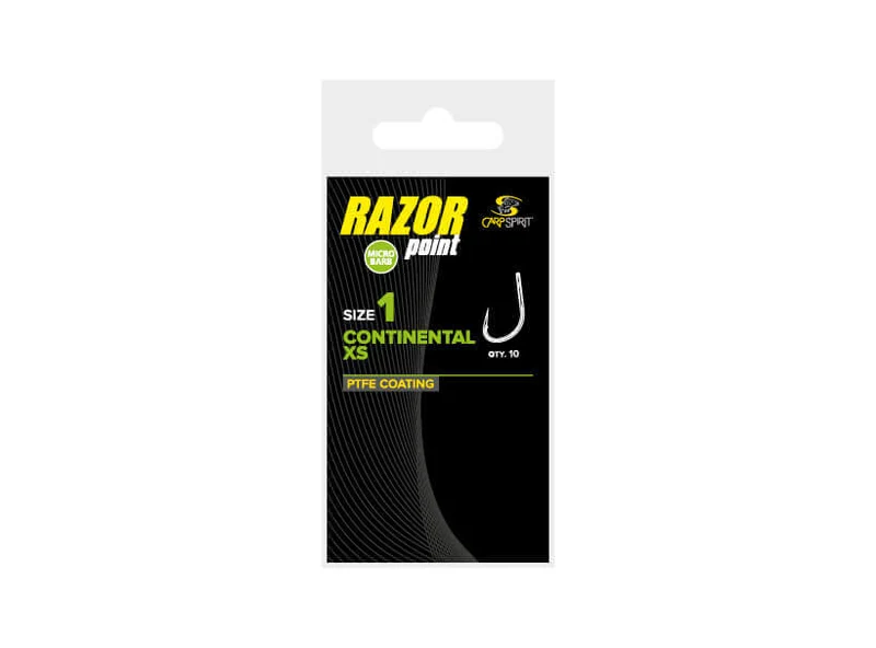 Hameçons Carp Spirit Continental XS taille 8