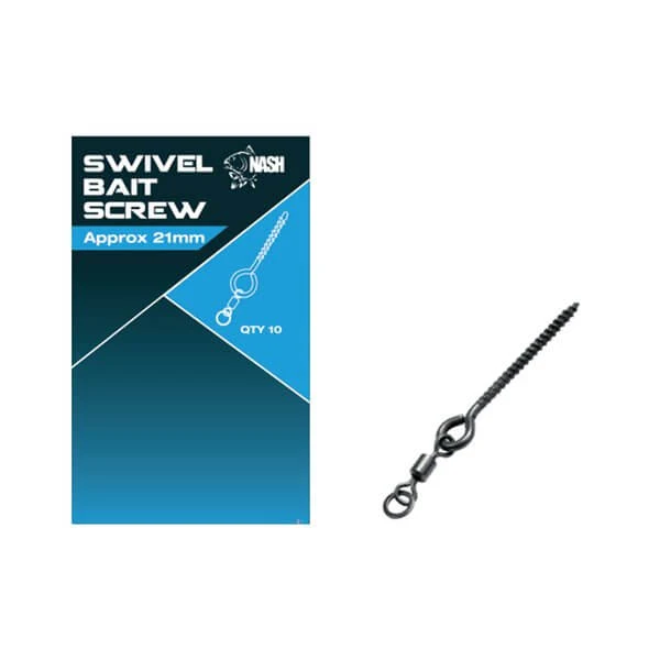 Bait Screw pivotante Nash 21 mm