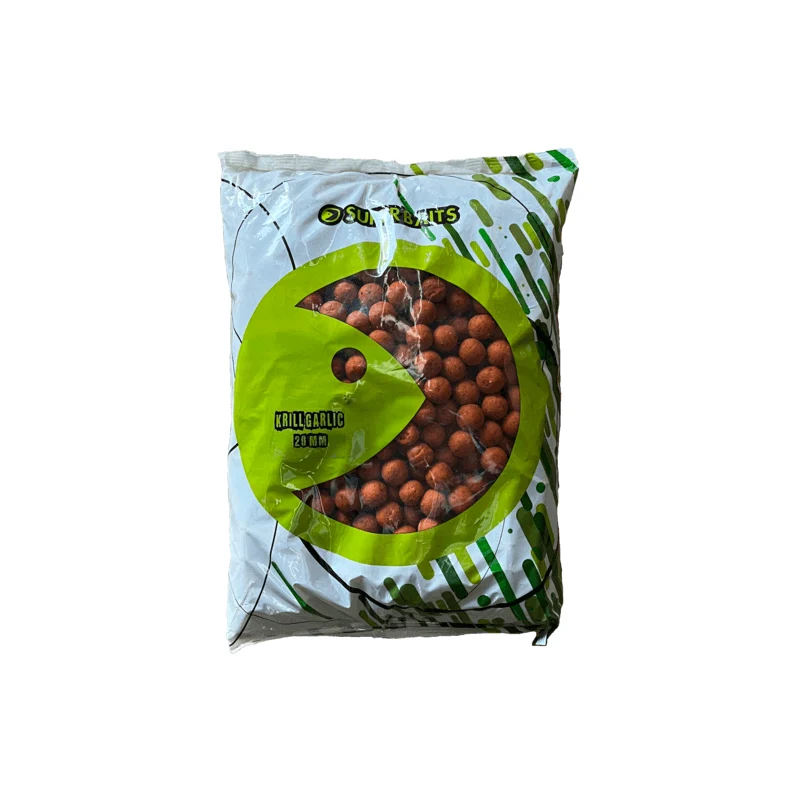 Bouillette Superbaits Krill Garlic 5 kg - 20 mm