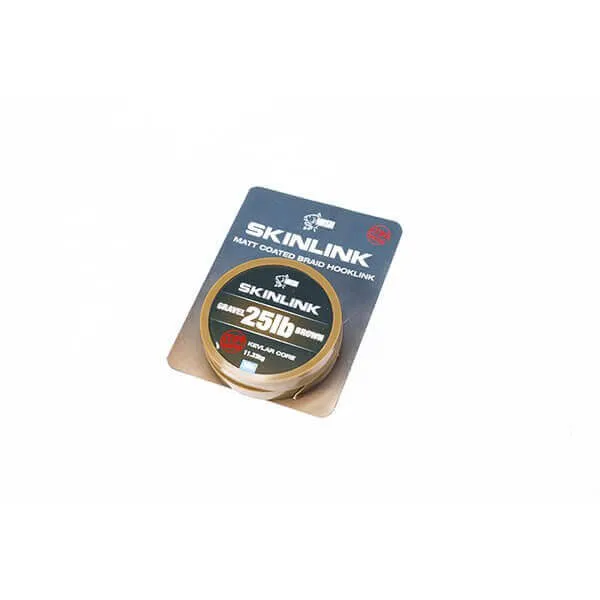 Tresse Skinlink Stiff Nash Marron 10 m