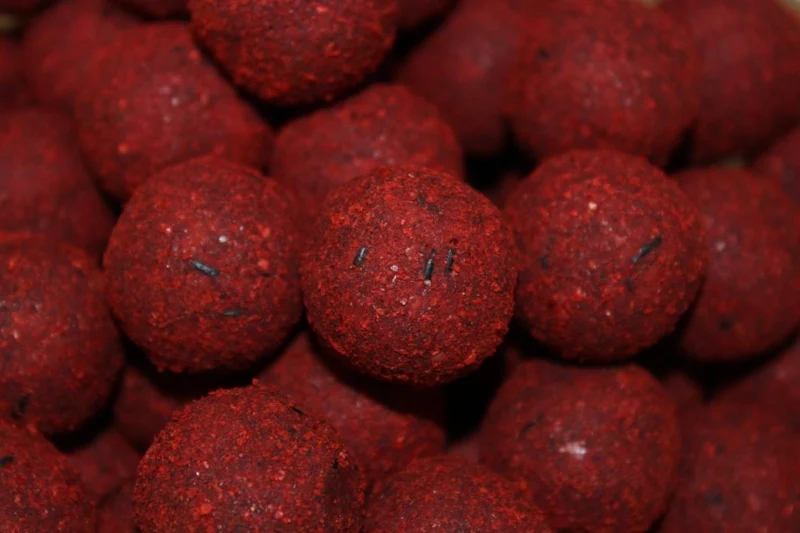 Seau Pro Elite Baits Boilies Gold Robin Red 5 kg – 20 mm
