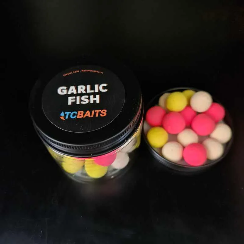 Pop ups TC Baits Garlic Fish 14-15 mm
