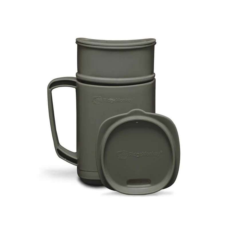 Set d'ustensiles Ridge Monkey ThermoMug DLX Brew Green