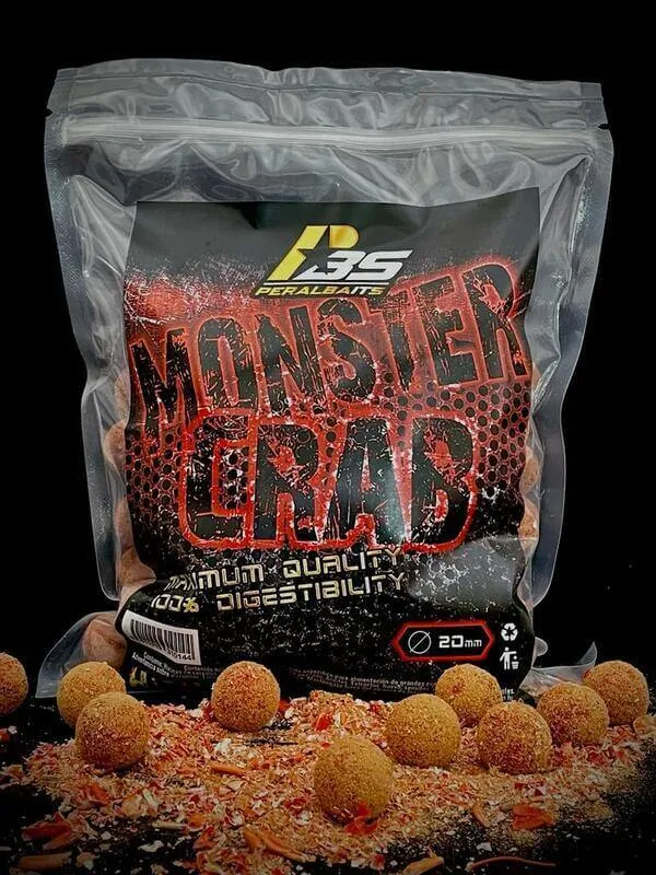 Bouillette Peralbaits Monster Crab 20 mm