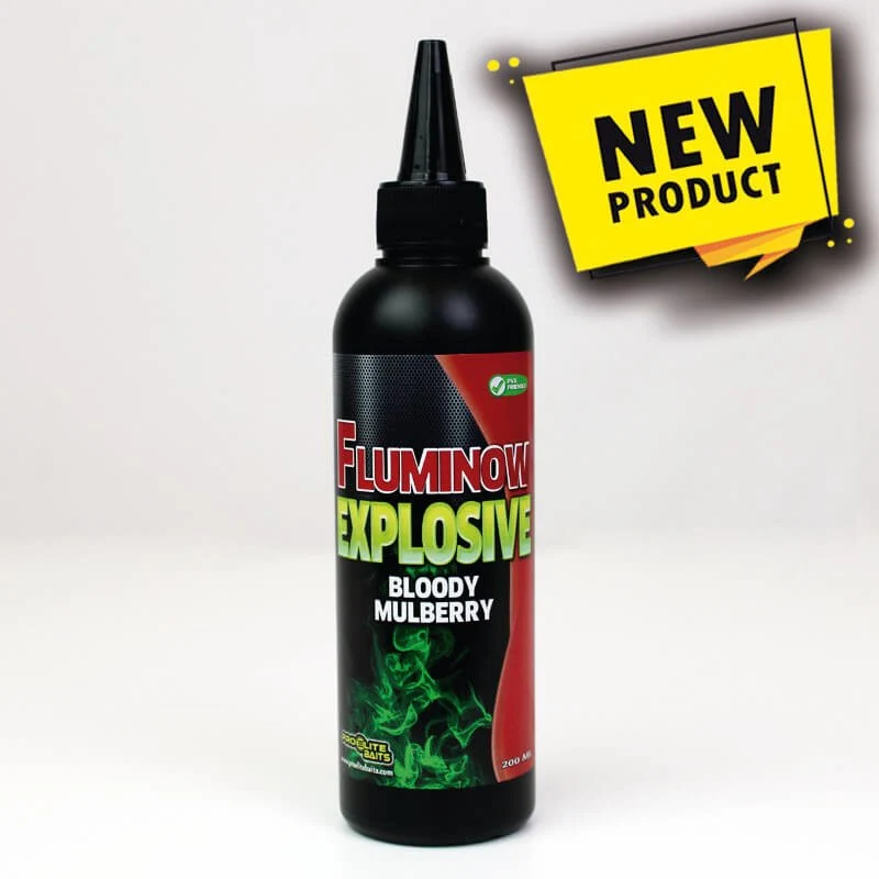 Liquide Fluminow Explosive Pro Elite Baits Bloody Mulberry 150 ml