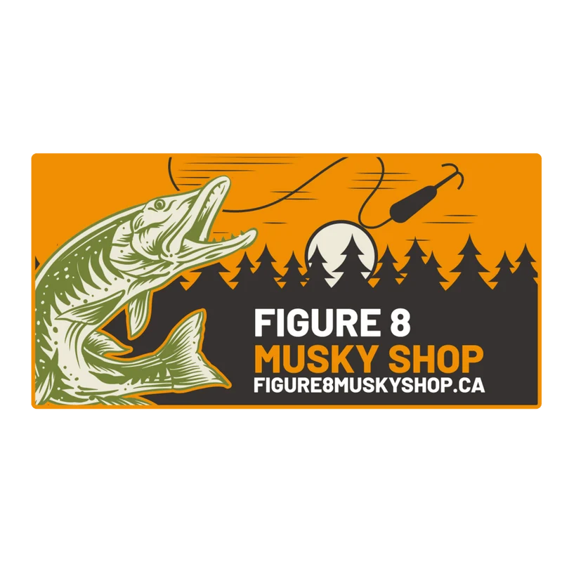 Stickers - Figure 8 Backwoods Edition - Orange