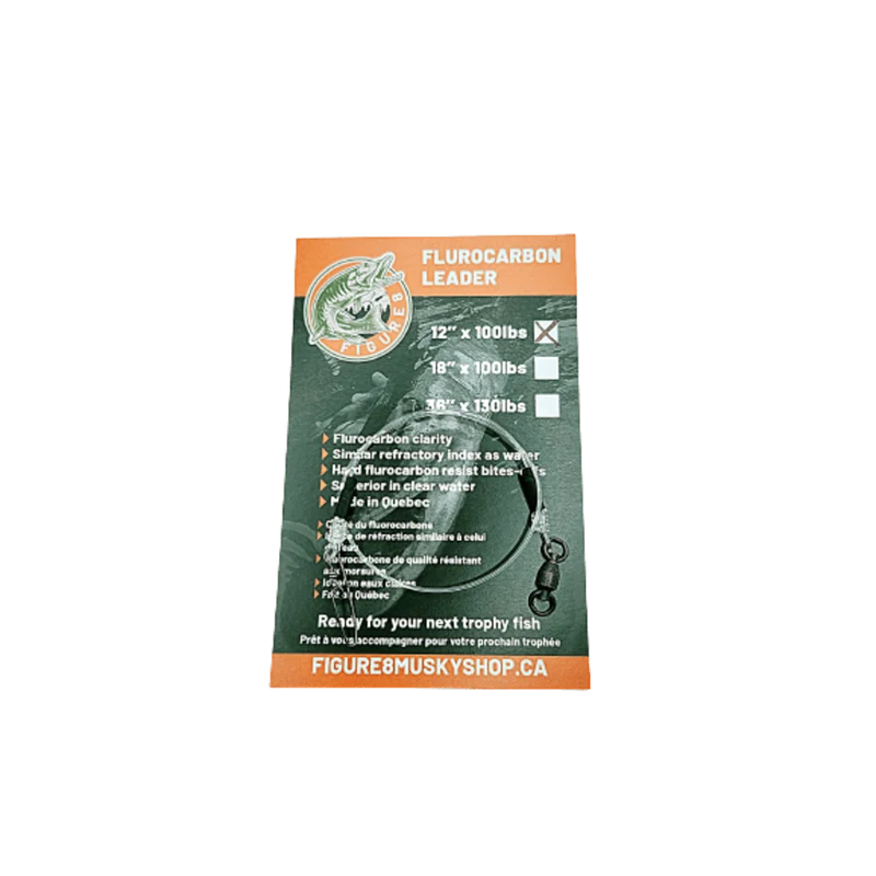 Figure 8 - Leaders en fluorocarbone