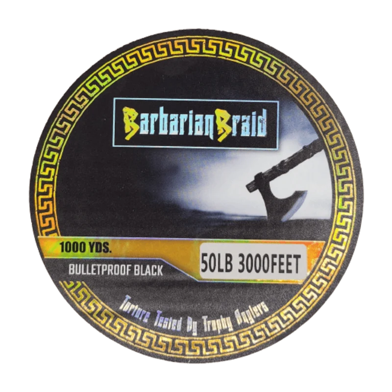 Barbarian Braid - Or 50Lbs - 1000 YDS
