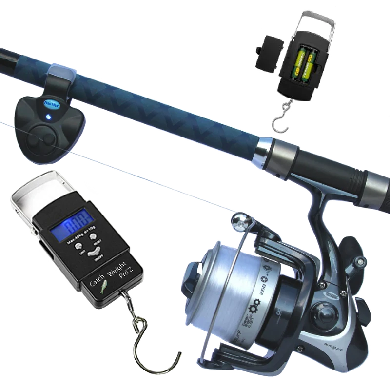 Bite Max Fishing Twin Pack Micro Bite Alarm Indicator