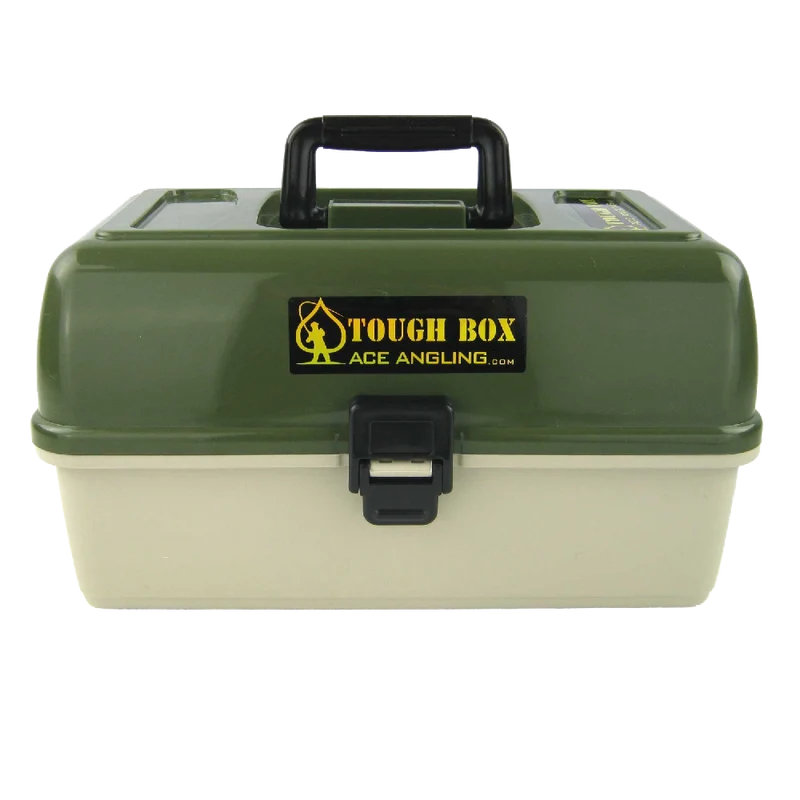 Ace Angling 3 Tray Cantilever Fishing Tackle Tough Box