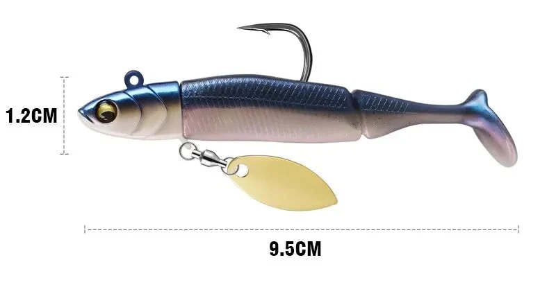 Leurre Souple – Jig Head Spinner 21 g